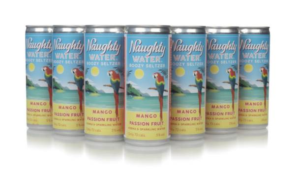 Naughty Water – Mango & Passion Fruit (12 x 250ml) product image