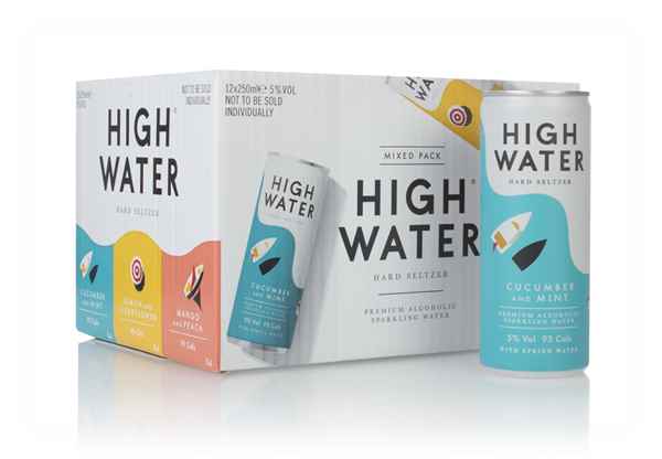 High Water Mixed Pack Hard Seltzer (12 x 250ml)