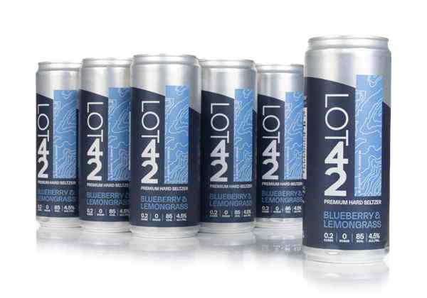 Lot 42 Blueberry & Lemongrass Hard Seltzer (12 x 330ml)