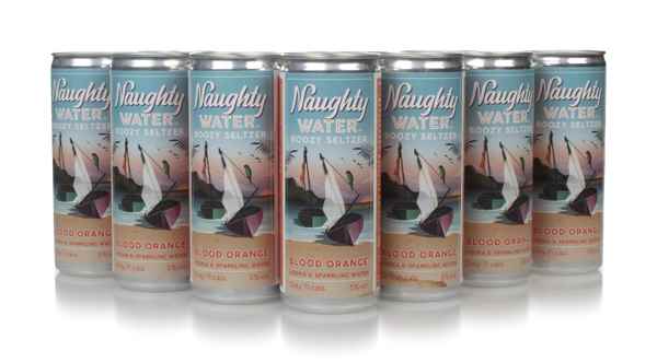 Naughty Water - Blood Orange (12 x 250ml)