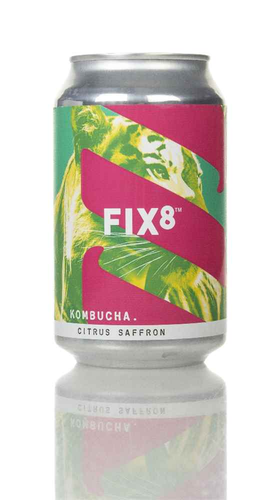 Fix8 Citrus Saffron Kombucha