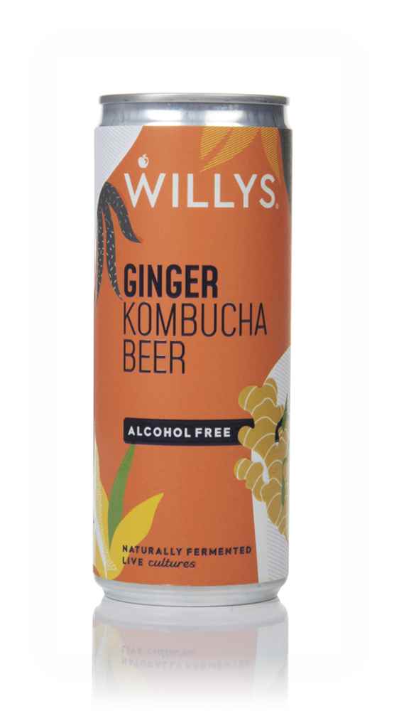 Willy's Ginger Kombucha Beer