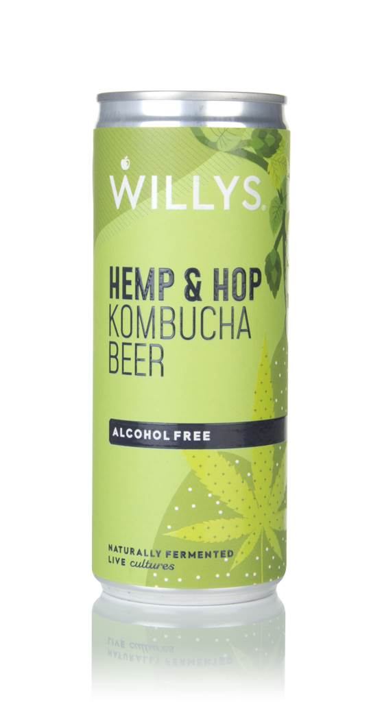 Willy's Hemp & Hop Kombucha Beer product image