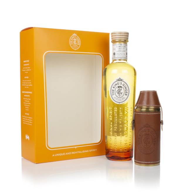 The King's Ginger Liqueur Gift Pack with Flask product image