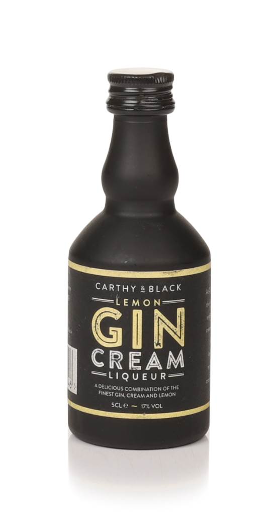 Carthy & Black Gin Cream Liqueur Miniature (50ml) product image