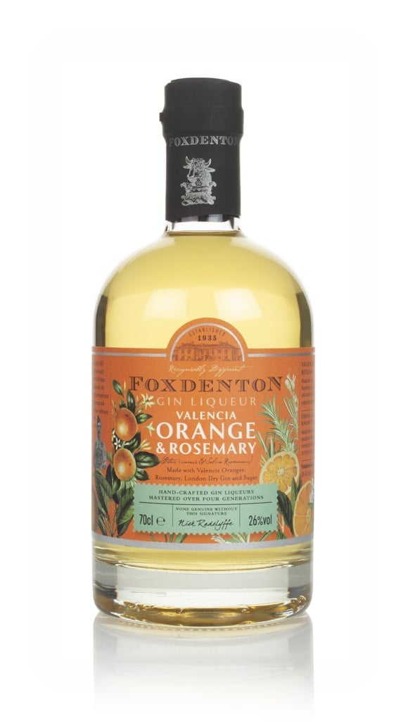 Foxdenton Orange & Rosemary Gin Liqueur