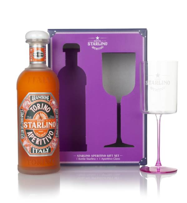 Hotel Starlino Arancione Gift Pack with Glass product image