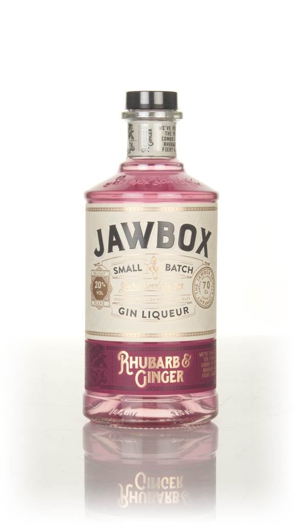 Jawbox Rhubarb & Ginger Gin Liqueur product image
