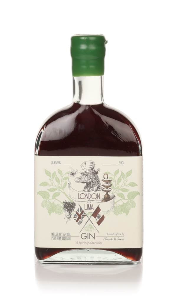 London to Lima Mulberry & Coca Gin Liqueur (36.8%) product image