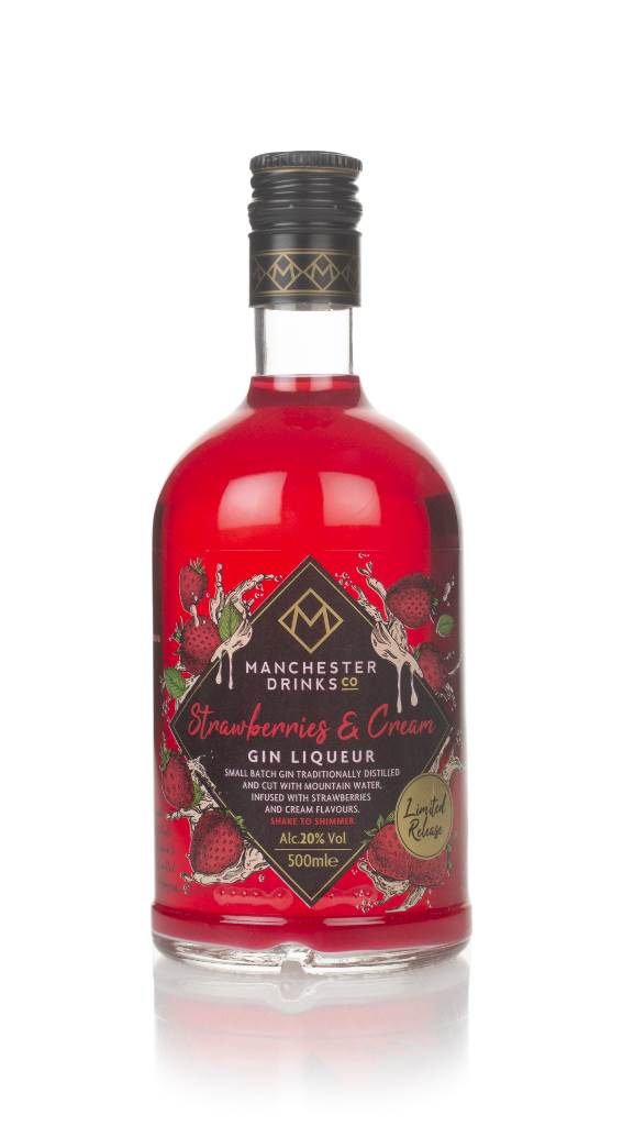 Manchester Drinks Co. Strawberries & Cream Gin Liqueur product image