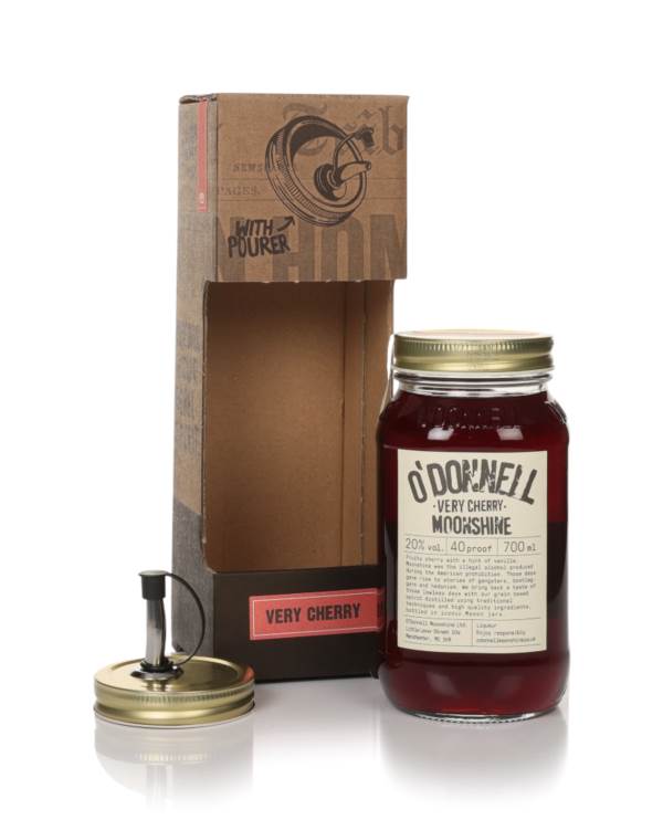 O'Donnell Very Cherry Moonshine Gift Set with Pourer product image
