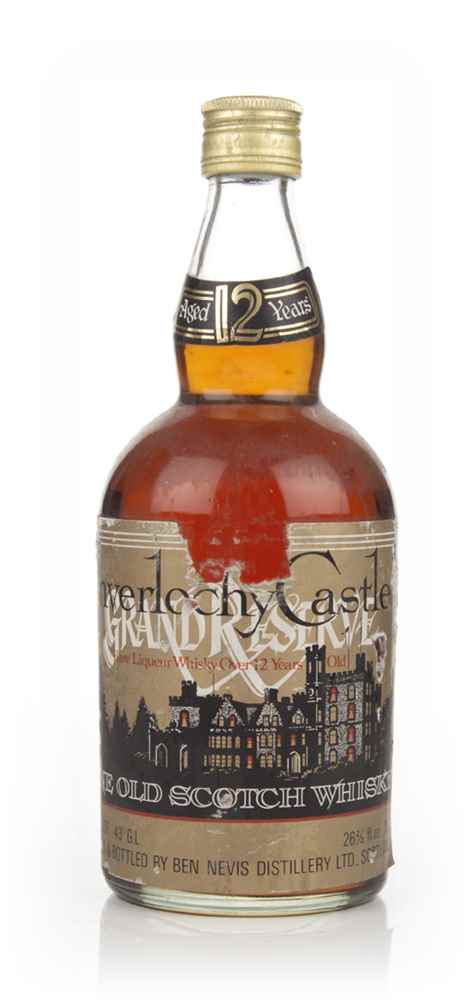 Inverlochy Castle Rare Liqueur Whisky Over 12 Years Old - 1970s