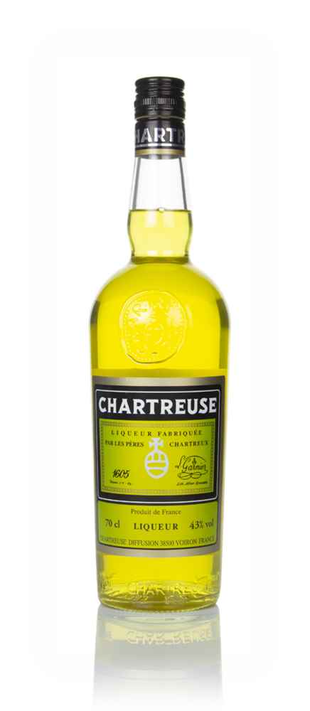 Chartreuse Jaune Yellow Liqueur Isere, France 750ml