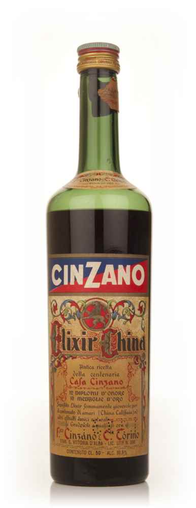 Cinzano Elixir China - 1949-59