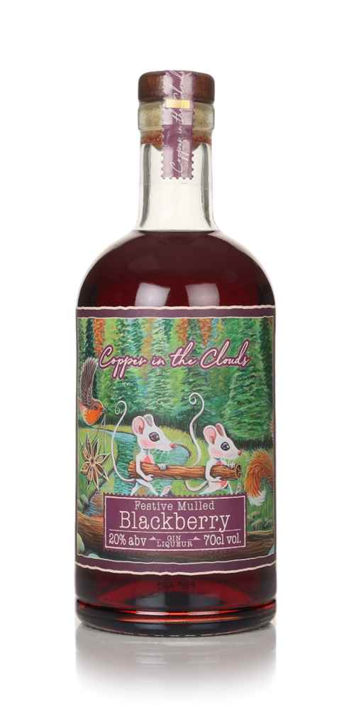 Copper in the Clouds Mulled Blackberry Gin Liqueur