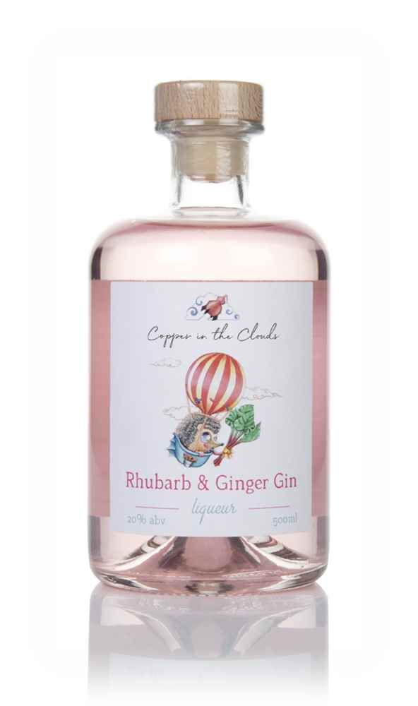 Copper in the Clouds Rhubarb & Ginger Gin Liqueur