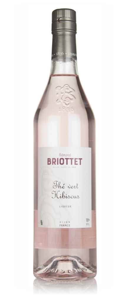 Edmond Briottet Liqueur de Thé Vert Hibiscus (Green Tea & Hibiscus)