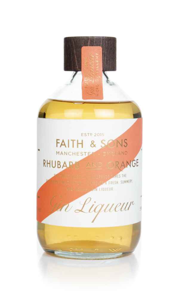 Faith & Sons Rhubarb and Orange Gin Liqueur