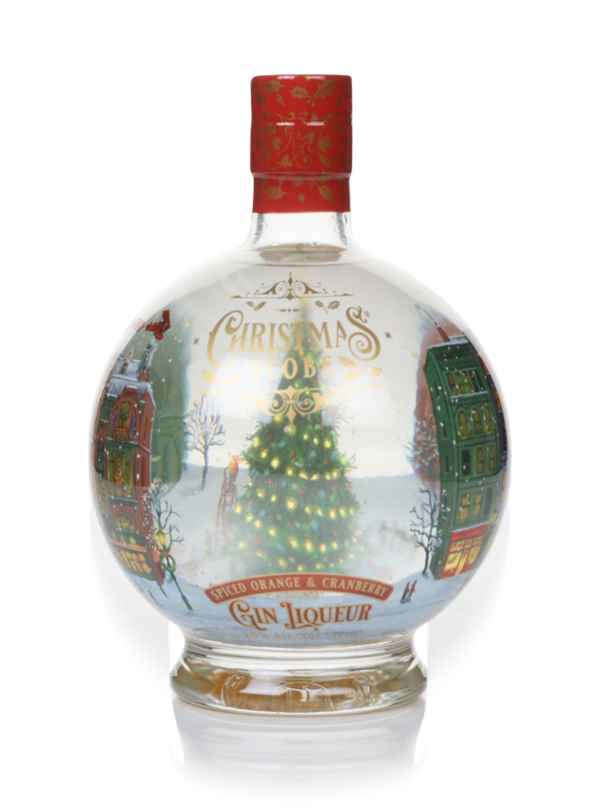 Christmas Snow Globe Spiced Orange & Cranberry Gin Liqueur
