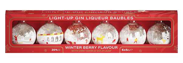 Light-Up Gin Liqueur Baubles