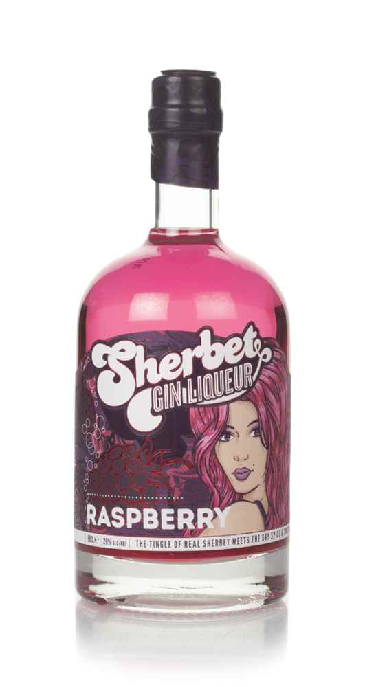 Raspberry Sherbet Gin Liqueur