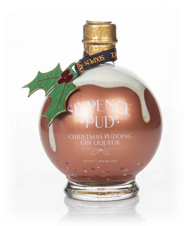 Sixpence Pud Christmas Pudding Gin Liqueur