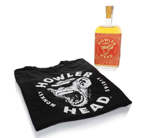 Howler Head and T-Shirt Combo (Black, Medium)
