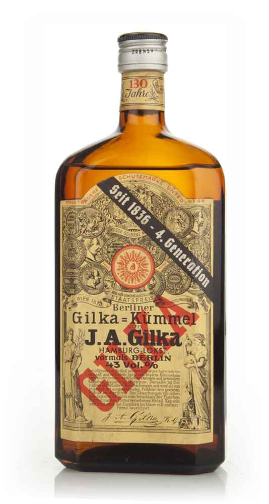 J.A. Gilka Kümmel - 1966 Liqueur - Master of Malt