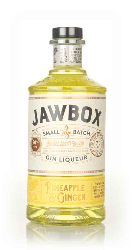Jawbox Pineapple & Ginger Gin Liqueur