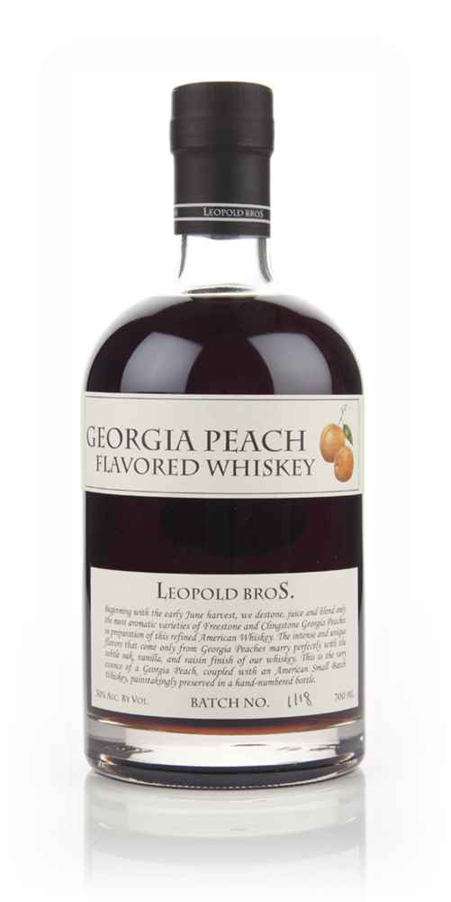 Leopold Bros Georgia Peach Flavored Whiskey 70cl 