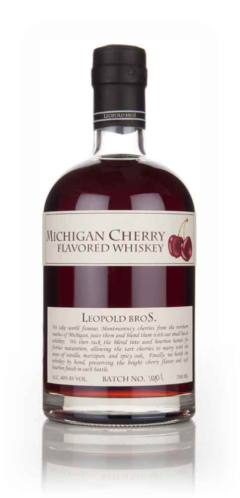 Leopold Bros. Michigan Cherry Flavored Whiskey Liqueur