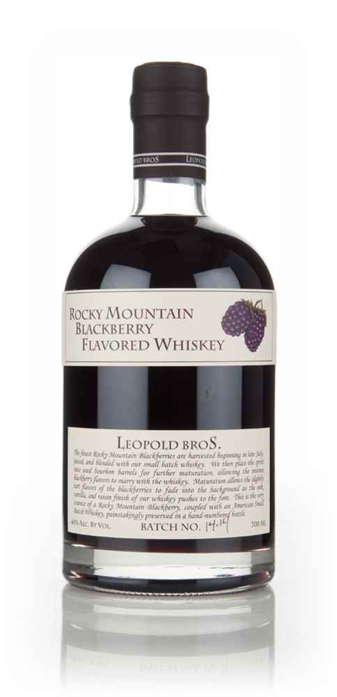 Leopold Bros Rocky Mountain Blackberry Flavored Whiskey Liqueur 70cl