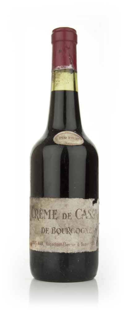 Louis Max Crème de Cassis - 1970s