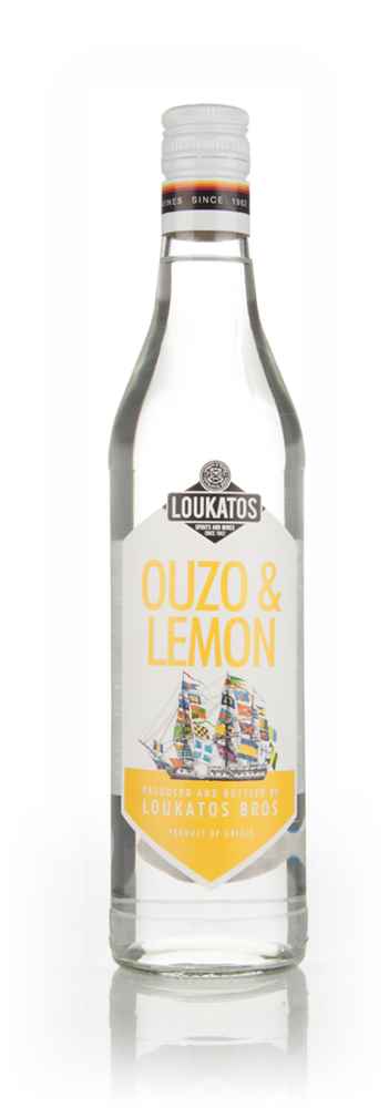 Loukatos Ouzo & Lemon Spirit Drink