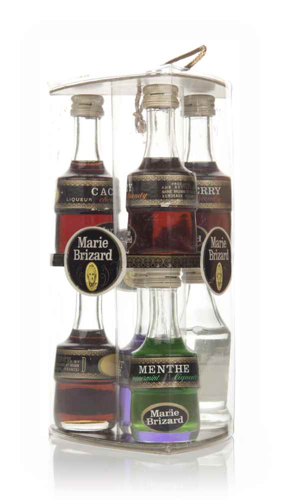 Marie Brizard Mixed Mini Liqueurs (7) - 1970s