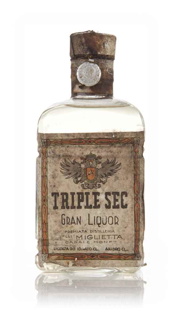 Miglietta Triple Sec Grand Liquor - 1949-59