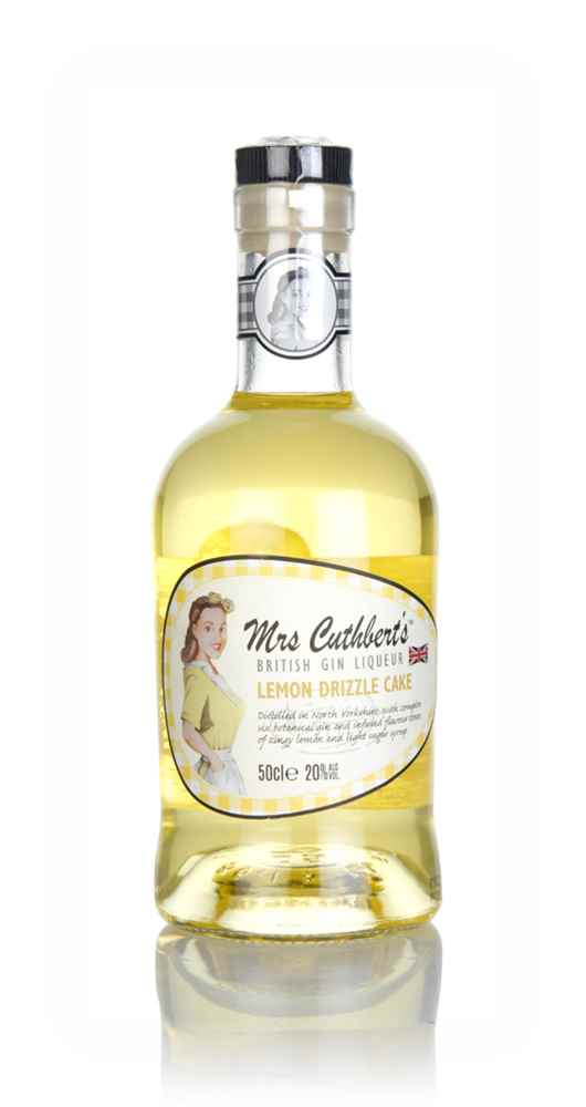 Mrs Cuthbert's Lemon Drizzle Cake Gin Liqueur