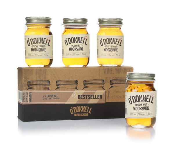 O'Donnell Moonshine Bestseller Miniature Gift Set (4 x 50ml)
