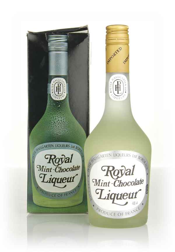 Peter Hallgarten Royal Mint-Chocolate Liqueur - 1980s