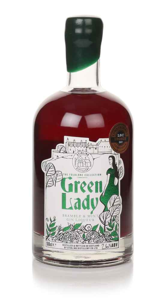 Stirling Green Lady Bramble & Mint Gin Liqueur (26%)