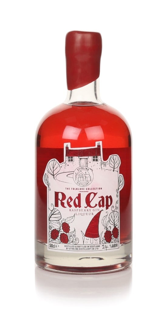 Stirling Red Cap Raspberry Gin Liqueur (24%)