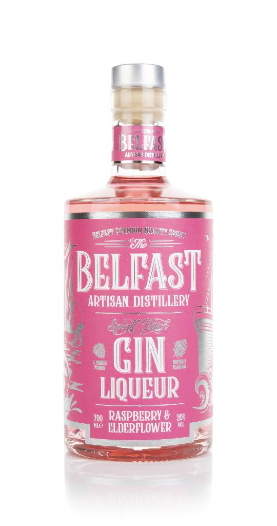 Belfast Raspberry & Elderflower Gin Liqueur product image