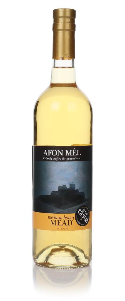 Afon Mêl Medium Honey Mead (No Box / Torn Label) product image