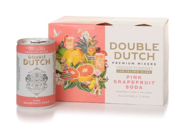 Double Dutch Pink Grapefruit Soda (6x150ml) product image