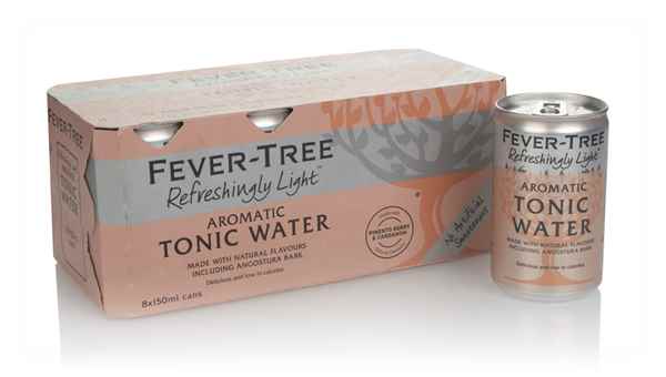 Fever-Tree Refreshingly Light Aromatic Tonic Water Fridge Pack (8 x 150ml)
