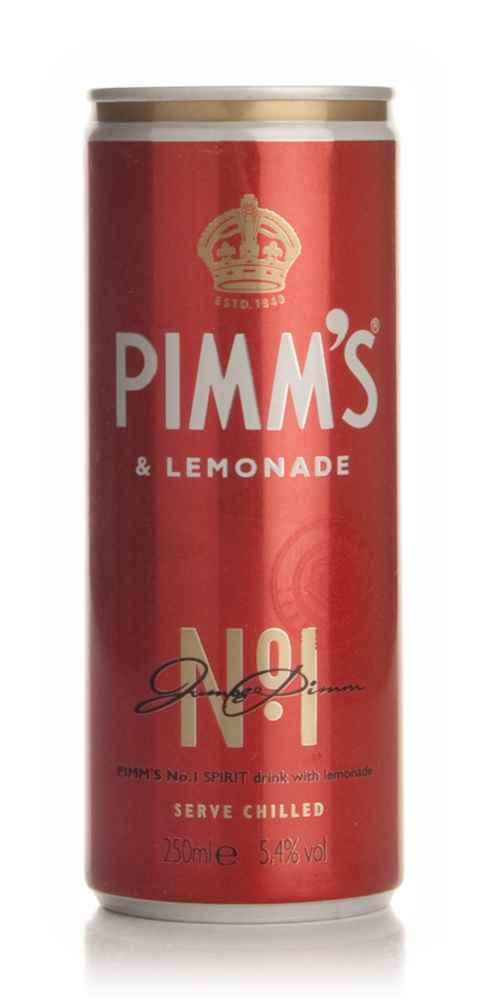 Pimm's and Lemonade Can