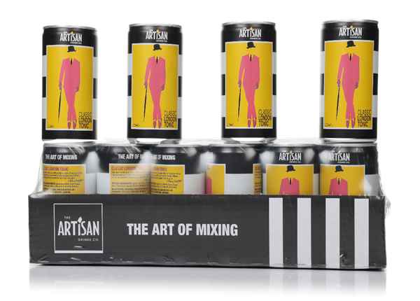 The Artisan Drinks Co. Classic London Tonic Cans (24 x 200ml)