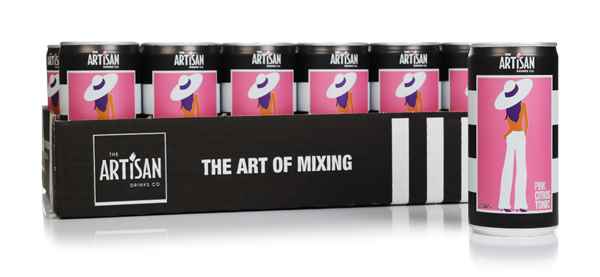 The Artisan Drinks Co. Pink Citrus Tonic Cans (24 x 200ml)