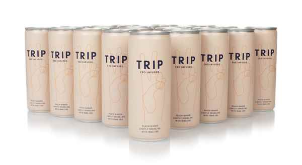TRIP Peach Ginger CBD Drink (24 x 250ml)