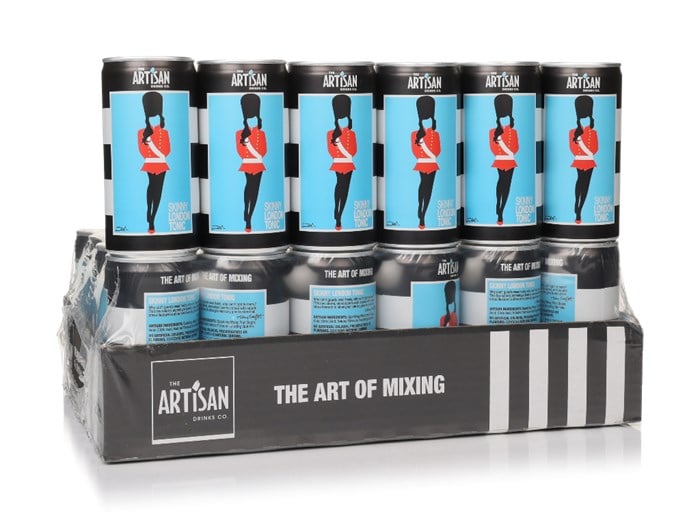 The Artisan Drinks Co. Skinny London Tonic Cans (24 x 200ml)